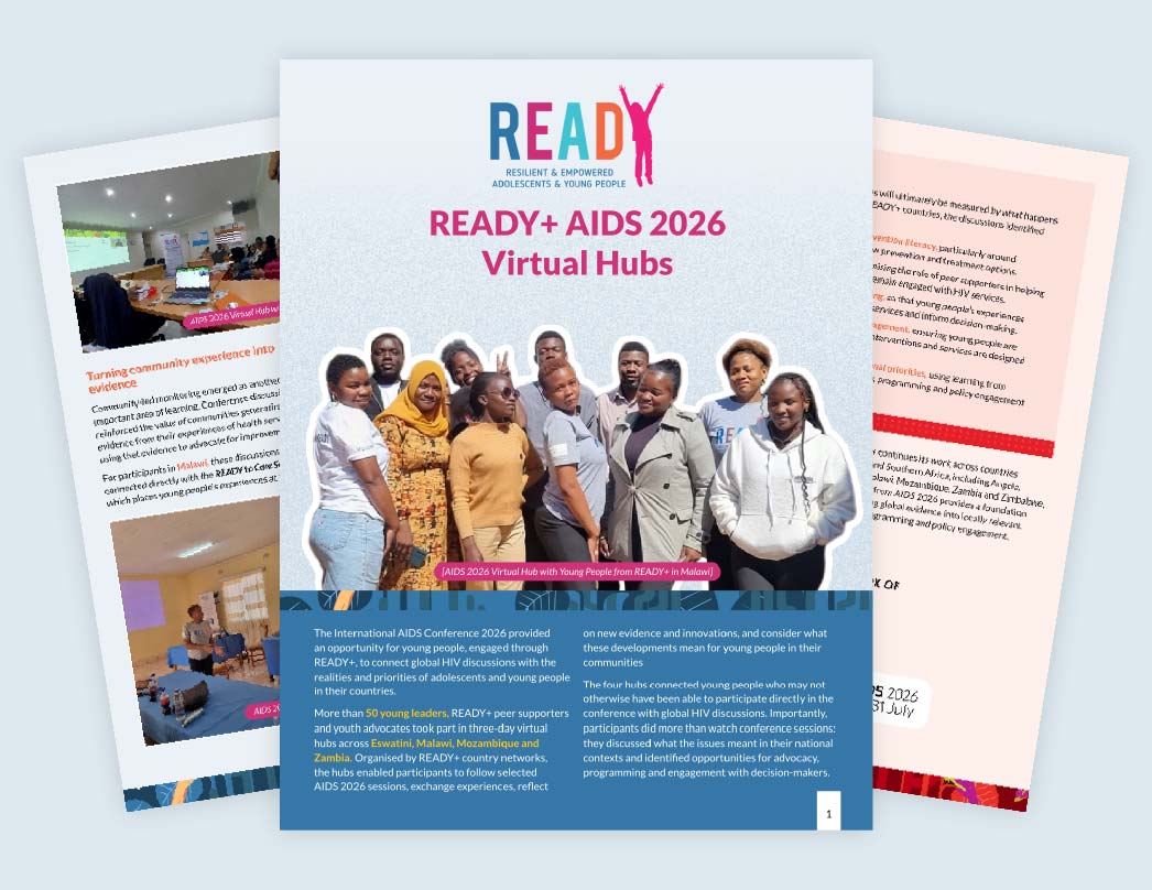 Yplus_Global's tweet photo. 🌍 Young people remain connected beyond #AIDS2026! More than 50 READY+ leaders and advocates joined virtual hubs across Eswatini, Malawi, Mozambique &amp; Zambia to connect &amp; share their priorities for the future of the HIV response. Read their reflections 👉🏼 https://t.co/5nZDKYM0tF https://t.co/bCRW2Ymlgr