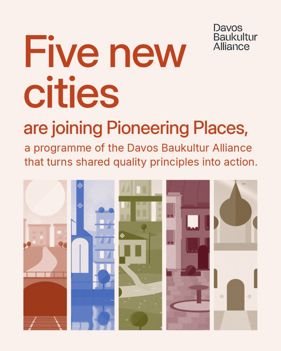 wef's tweet photo. What makes somewhere a good place to live?

Pioneering Places welcomes five new cities and regions to its second cohort: Barcelona, Basel-Stadt, Bengaluru, Cape Town and Chernihiv, exploring how better planning, building and care for places can improve quality of life.

https://t.co/lBV3A9EwRV