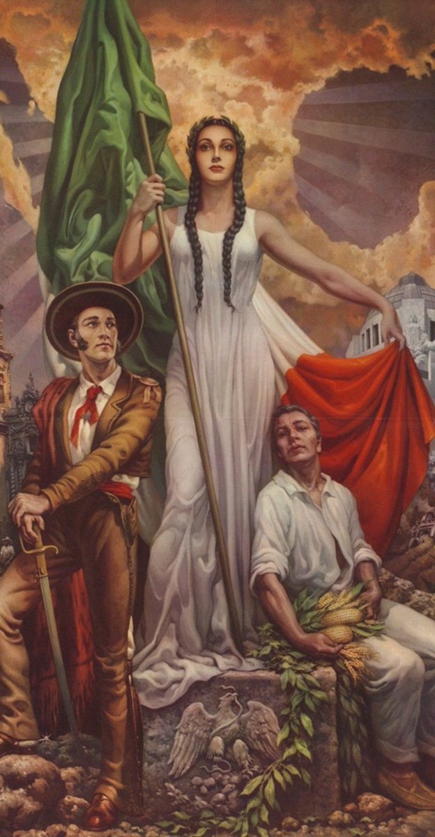 PMCMex's tweet photo. Jesus Helguera was the greatest Mexican artist of all time.

He fully embraced being Mexican. The Spanish side, the indigenous side, and its Catholic faith. For without such, there is no nation. 

Free yourself of the victim mentality, Mexican man. You descend from great stock. https://t.co/iA1UeBG4QW