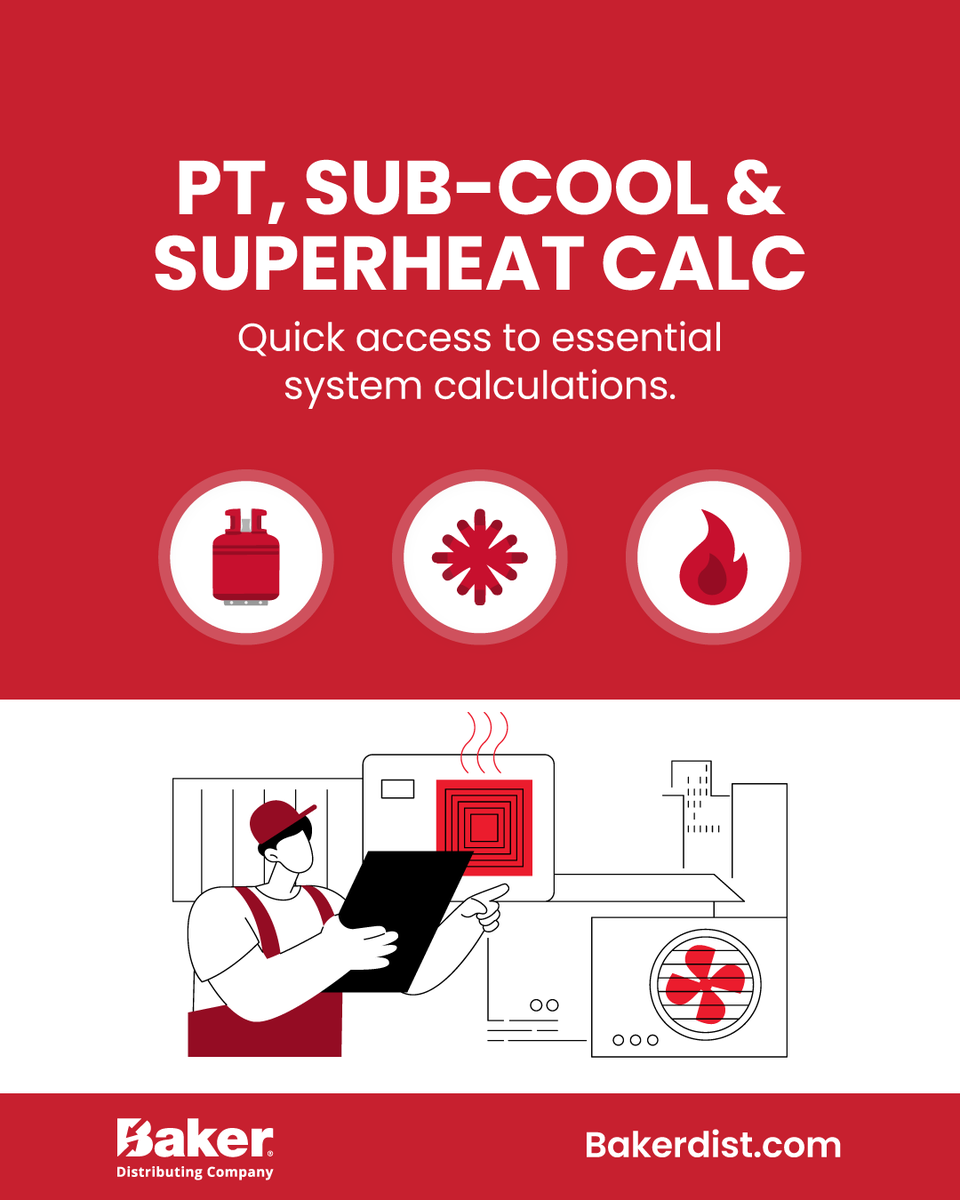 BakerDist's tweet photo. The tools you rely on most should always be within reach. HVAC Pro+ puts essential HVAC calculations at your fingertips, whether you're at the counter or on the jobsite. Check out the calculators in the app. 

📲Download now: https://t.co/vuJp5kVfZ9

#BakerDistributing #HVACPro https://t.co/3bOjRxD0AD