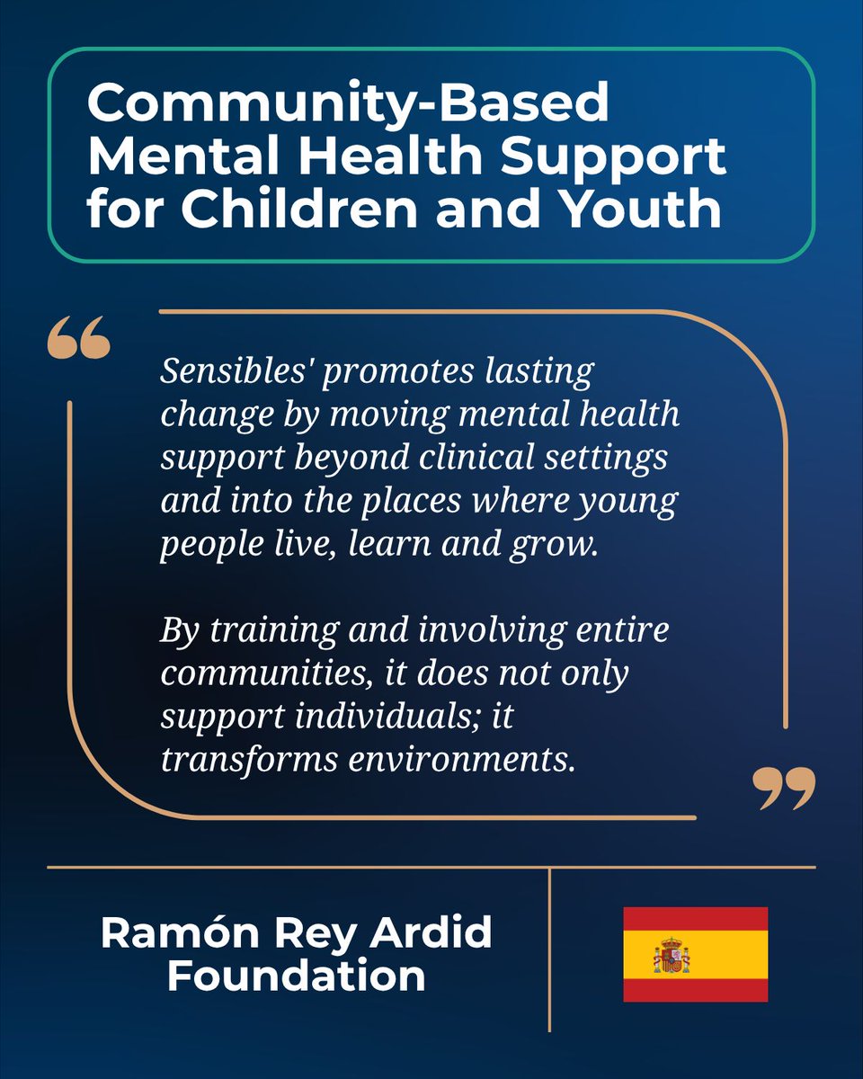 ESNsocial's tweet photo. #ESSA2026 public voting is open, and the finalists for the Children, Families, and Youth Support Award are tackling challenges that can shape a young person's life.
Which initiatives should receive recognition for their contribution? Cast your vote 👉 https://t.co/51o7HV9Xxe https://t.co/8v3wUm27U8