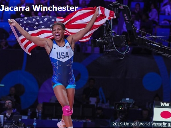 NWHOF's tweet photo. Happy Birthday to World Champion and World silver medalist Jacarra Winchester. https://t.co/T8e7BjOZwi