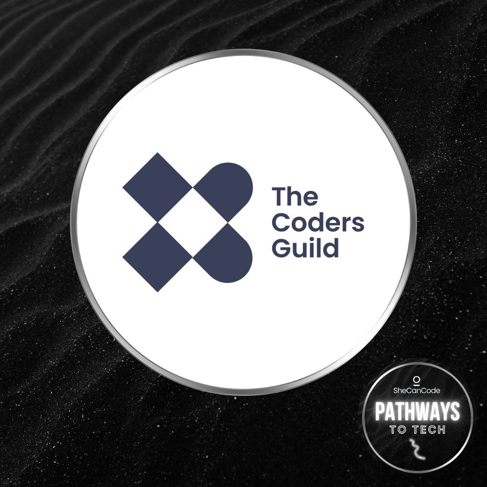 SheCanCodeHQ's tweet photo. Next up is....The Coders Guild! π
The Coders Guild is a leading provider of tech apprenticeships & digital skills courses for people of all backgrounds.
Vote now to celebrate their impact! π https://t.co/Ld1zJYYyiS
#PathwaysToTech #InclusiveTech #DiversityInTech #SheCanCode https://t.co/ttxhNylWft