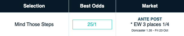 whichbookieuk's tweet photo. 🏇 ANOTHER ANTE-POST TIP FROM WILL! 👀🔥

@WillSmith_2 has a 25/1 E/W fancy for Friday's 1.35 at @DoncasterRaces!

With plenty of rain forecast, Will reckons the softer ground could make this one a cracking price! 🌧️

Full reasoning 👇
https://t.co/rNDbL66Qnv

18+ GambleAware #HorseRacing