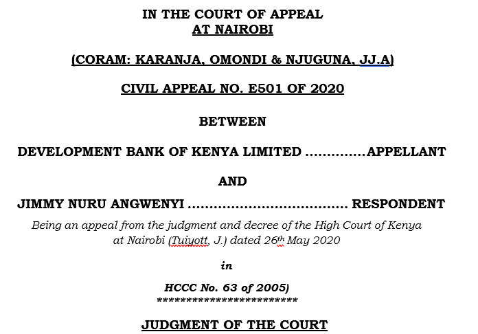 AssociatesRoba's tweet photo. 🚨🚨 YOU DEFAULTED ON A BANK LOAN, THEN THE BANK SOLD YOUR LAND WITHOUT PROPER NOTICE - WHO OWES WHOM NOW? THIS COURT OF APPEAL RULING IS A BOMBSHELL! 🔥

Imagine borrowing money from a bank, falling into arrears, then discovering that your land has already been auctioned without the legally required notice. That is what confronted Jimmy Nuru Angwenyi in Development Bank of Kenya Limited v Jimmy Nuru Angwenyi, Civil Appeal No. E501 of 2020, decided on 16 October 2026. The bank sold his Thika property for KShs 650,000, despite its own valuer placing the forced-sale value at KShs 1.2 million and the open-market value at KShs 2 million. The critical problem? Evidence before the Court showed that the bank had not served the required statutory notice under section 69A of the then-applicable Indian Transfer of Property Act. The Court reaffirmed that a borrower’s default does not give a bank permission to ignore the law. A lender exercising its statutory power of sale must comply with the required notice procedure and take reasonable steps to obtain the best price reasonably obtainable.

Now here is where it gets interesting. The High Court had awarded Angwenyi KShs 2 million in damages, representing the property’s open-market value at the time of sale. The bank appealed, arguing that the damages should instead reduce the outstanding loan debt, while Angwenyi cross-appealed seeking KShs 20 million. The Court of Appeal dismissed both the appeal and the cross-appeal, leaving the KShs 2 million award undisturbed because the higher valuation relied on by Angwenyi was not supported by comparable evidence. The lesson? Owing a bank money does not strip you of your legal rights, and a bank’s power to auction your property is not a licence to disregard the law. Banks must follow the required procedures; borrowers must also prove their claims with credible evidence. So, if a bank sells your property unlawfully, should it still be allowed to pursue the outstanding loan without accounting for the damages it has been ordered to pay? 🔥

Kindly retweet🙏