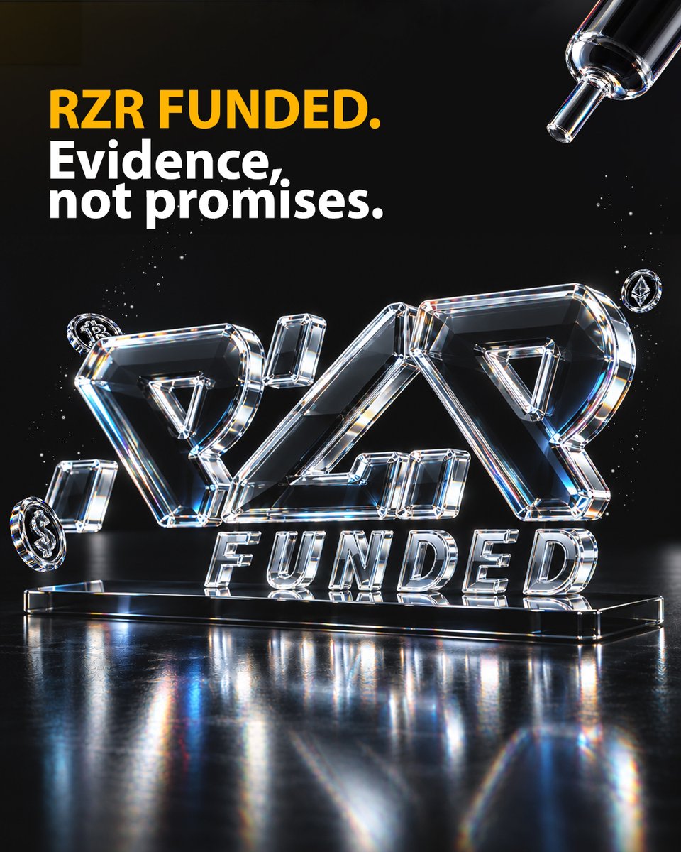 RZRFunded's tweet photo. A new identity. A clear philosophy. 🎯

RZR Funded is built on the belief that trust is earned through actions, transparency and consistency.

Our name may have changed, but our commitment to delivering a reliable trading experience remains. https://t.co/NPZ15jLWPy
