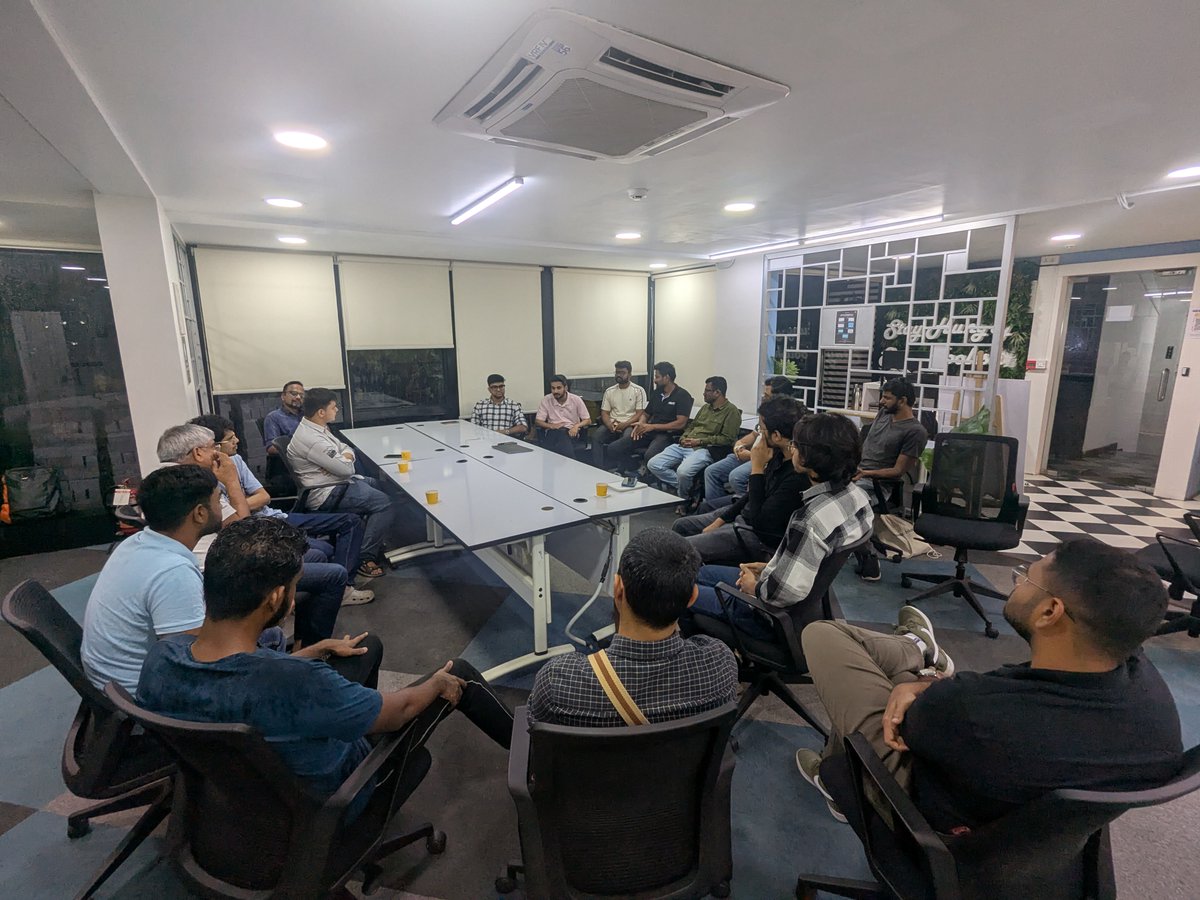 JavaCapital's tweet photo. https://t.co/5CpkuBMJIY

DeepTech Friday's Week 19 was a full house! We had a dynamic session with conversations around impact of AI in manufacturing &amp; design. Thank you to everyone for joining us!  

Next one :- https://t.co/RgTVjMAvDb

@vinod_shankar @Reach_Bhargavi @Anirudh__J https://t.co/gLhQQNg023