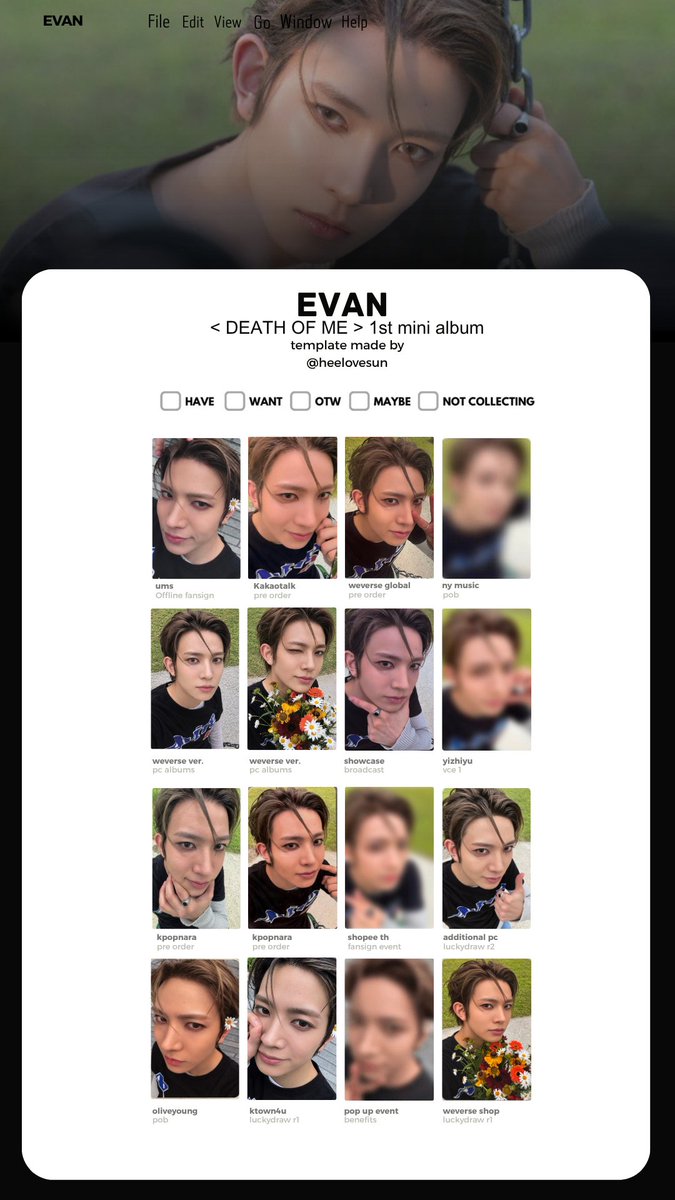heelovesun01's tweet photo. #EVAN < DEATH OF ME > 1st mini album TEMPLATE photocards 
SAME OUTFIT TEMPLATE 
[1/3] concept photo ver.

#EVAN #evan #에반  #evandeathofme #evantemplate #DEATH_OF_ME https://t.co/yBjN8hHkbt