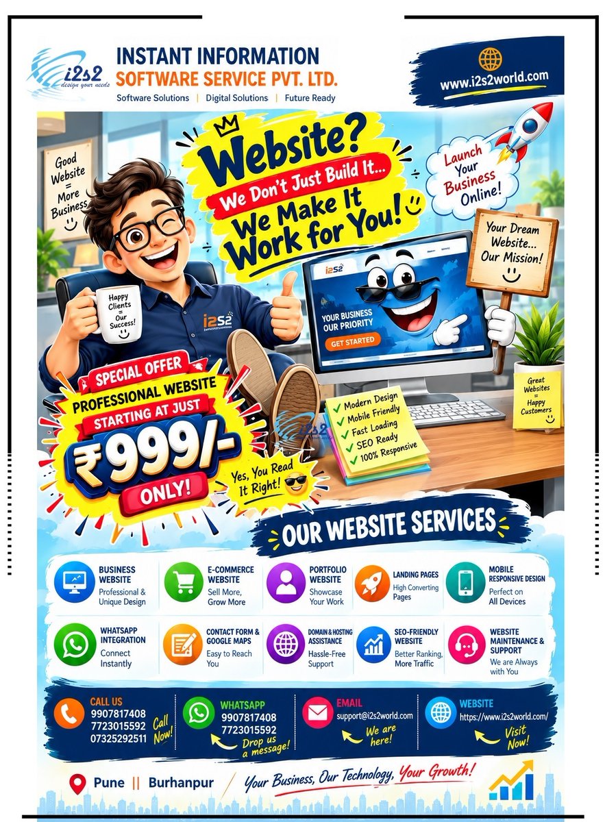 instant_pvt's tweet photo. We make it work for you
#Optical_software
#Opticalsoftware
#i2s2
#Optocare
#AaharStore
#DigitalMarketing
#WebDevelopment
#ERP
#ITSolutionExperts
#webdesign
#websitedesign
#webdevelopment
#websitedevelopment
#websitedesigner
#webdeveloper
#webappdevelopment
https://t.co/3jKYRs2wWK https://t.co/sYEMyC648F