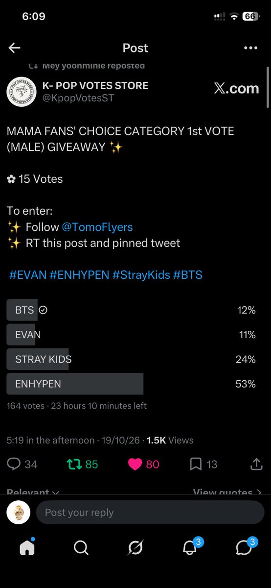 SlanhOuntae's tweet photo. @KpopVotesST @Meyyoonmin9395 @TomoFlyers For #BTs https://t.co/TRckiNgeGp