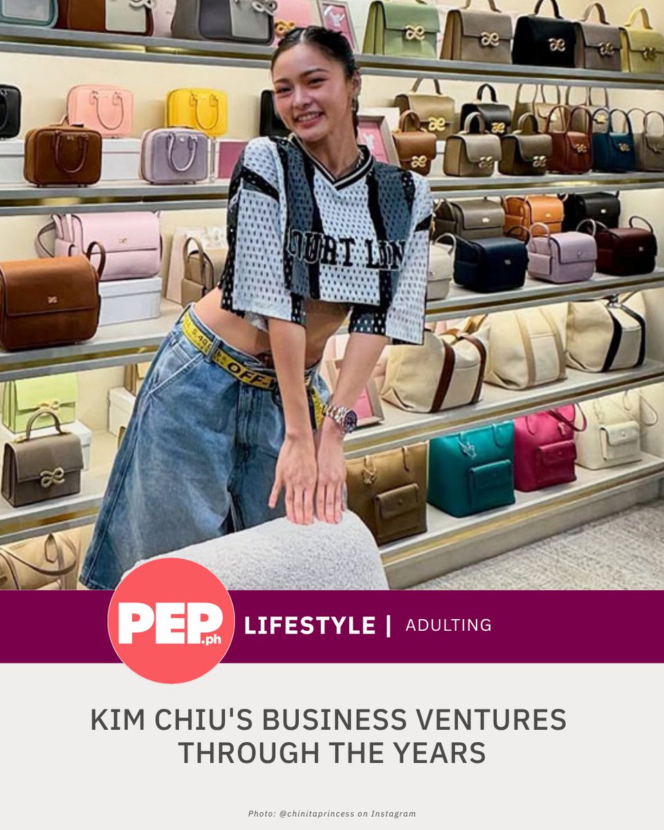 PEPalerts's tweet photo. #PEPAdulting: Kim Chiu has built a business portfolio over the years, venturing into retail, food franchising, and real estate investments.

READ: https://t.co/3RPw4o0aHO https://t.co/tZZxznkezE