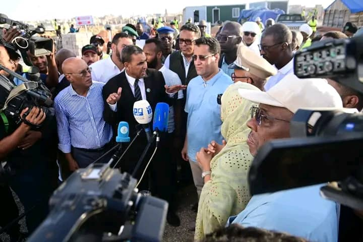 KerimaeMohmd's tweet photo. أكد الوزير الأول المختار ولد اجاي أن نسبة الدين الخارجي لموريتانيا تبلغ نحو 32%، معتبرًا أن وضعية المديونية تمر بأفضل مراحلها، في سياق تطمينات بشأن استدامة الدين وانعكاساته على الأجيال القادمة. https://t.co/drZK1KzCwz