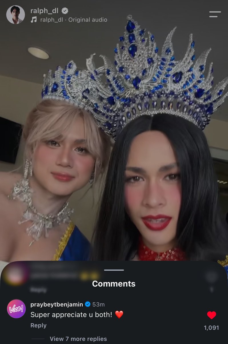 salvanyyy's tweet photo. meme vice's comment on ralph's ig post. grabe, ang sport nila for being game sa miss q&a kahit hindi yun ang branding nila. rookies pa lang sila sa industry and usually at this stage, people would be more careful about maintaining their image, pero sila go lang ng go talaga HAHAHA