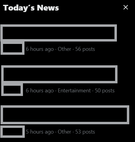 LexParteVT's tweet photo. what's the lowest number of tweets in a topic that has qualified as "news" to you? i hate twitter's ai https://t.co/wy2GAz9GXh