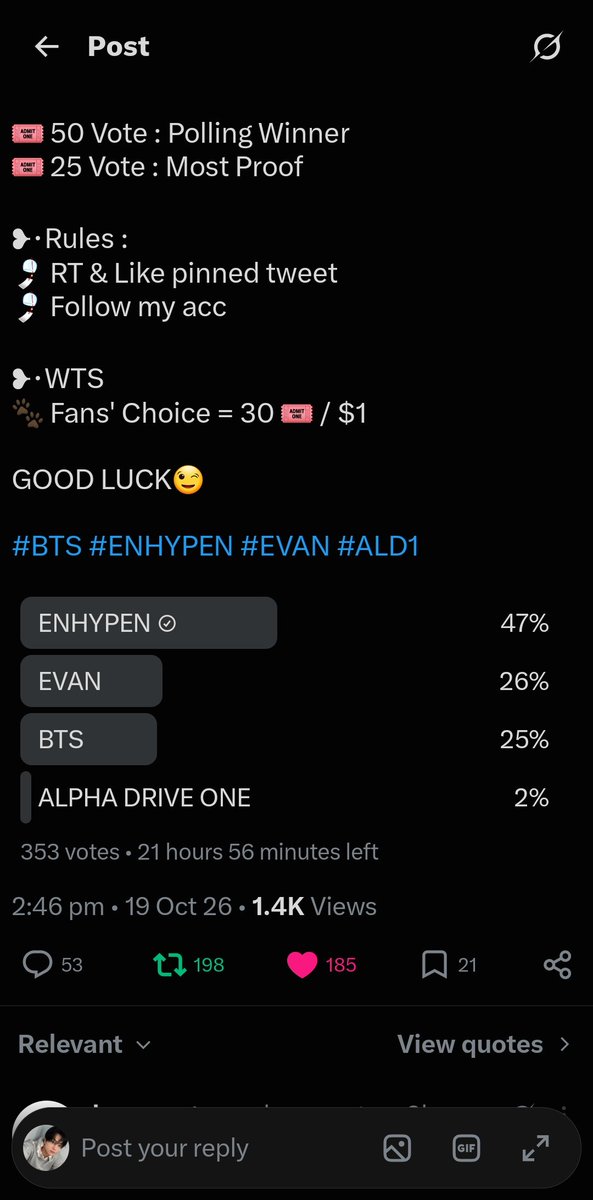 enjjongstappen's tweet photo. @k_popvoter Done for #ENHYPEN https://t.co/DymdNBu5zJ