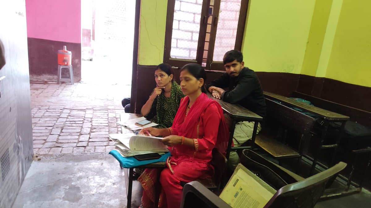DM_NorthWest's tweet photo. Glimpses of #SpecialCamps organized at SVT Public School, Prem Nagar 3 ; Jagriti Public School, Prem Nagar 3 ; Pratibha Vidyalaya, Mubarakpur ; Bindeshwar Convent School, Prem Nagar 3 in AC-09 (Kirari) on 18.10.2026 under the ongoing #SIR2026.
#SIRDelhi
@CeodelhiOffice
@ECISVEEP https://t.co/21RtBGj2tp