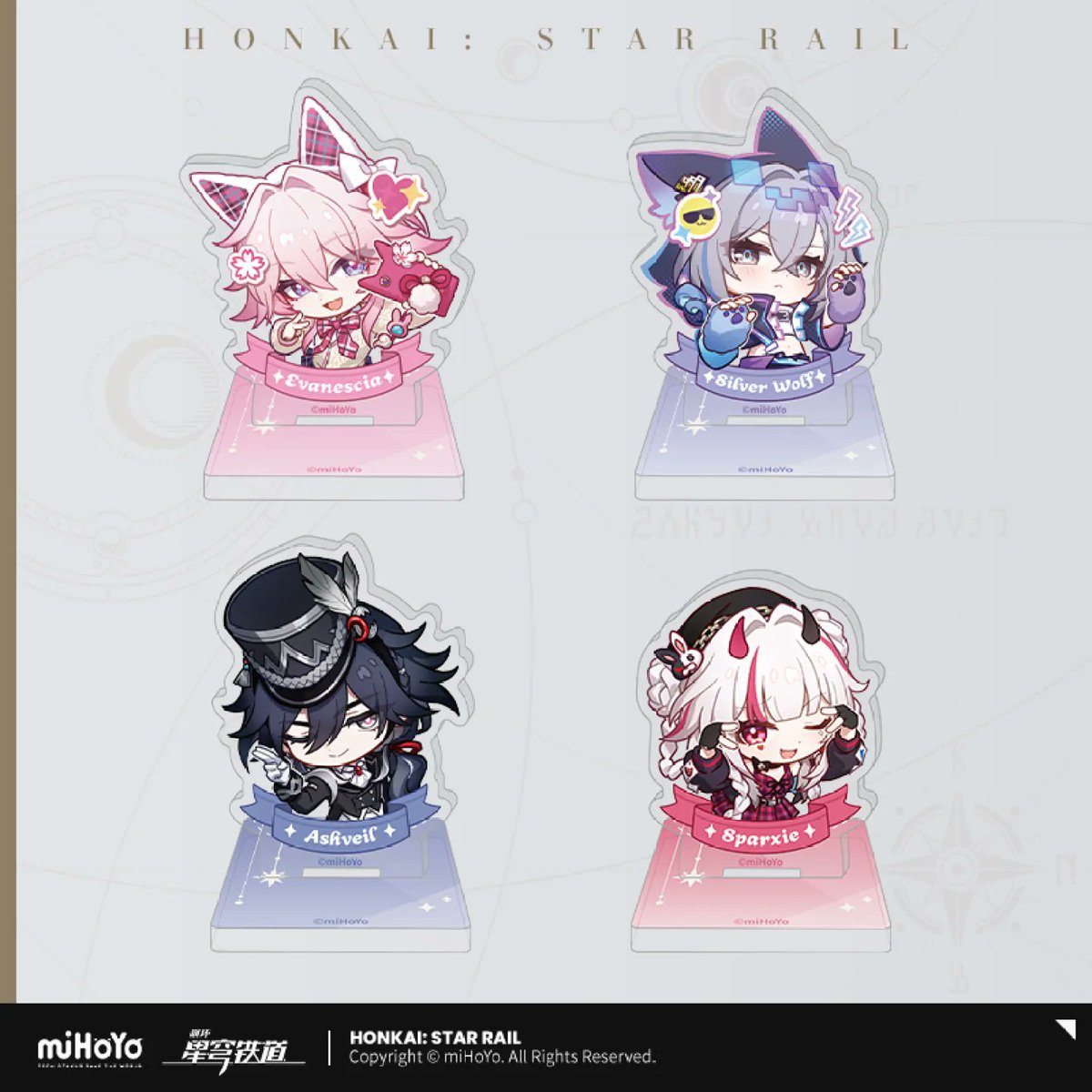 starrail_goods's tweet photo. 『崩壊：スターレイル』より「无名客的奖章シリーズ」等のグッズが中国向けとして発売決定！
https://t.co/8xFw3YnDEL
©miHoYo https://t.co/OQWdV31m5N