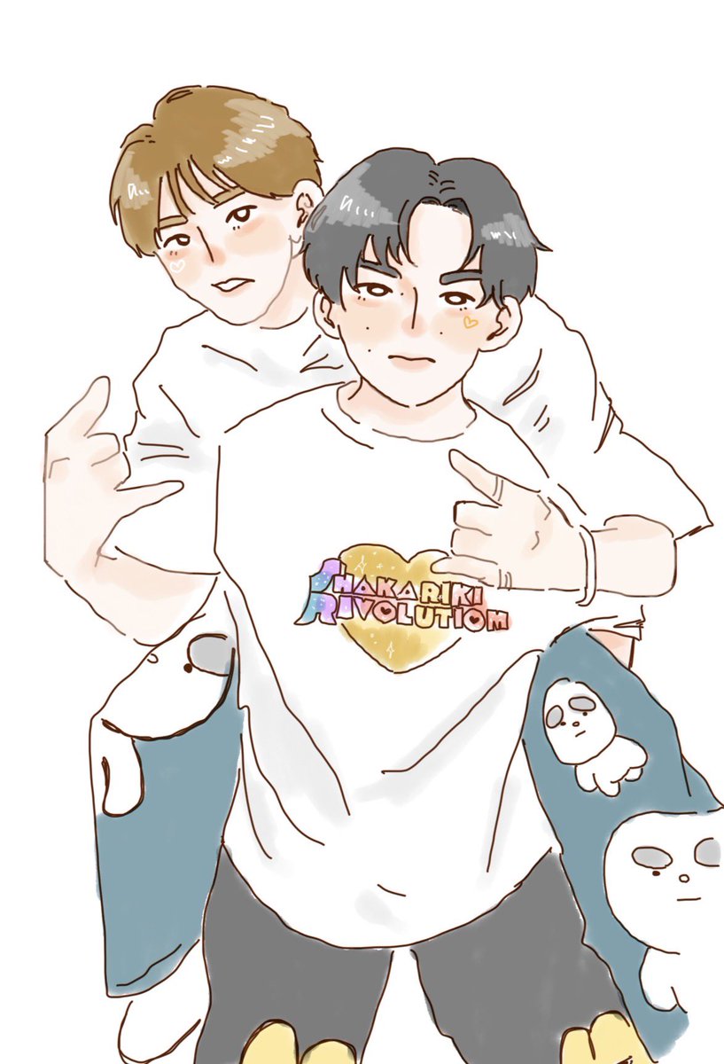 Yuurinikoniko's tweet photo. ｼｬｷｰﾝ✮*｡ﾟ( ơ ᴗ( *｀ω´)YJ🤍💛

#みるきーずお絵描き部 https://t.co/k685eliMAT