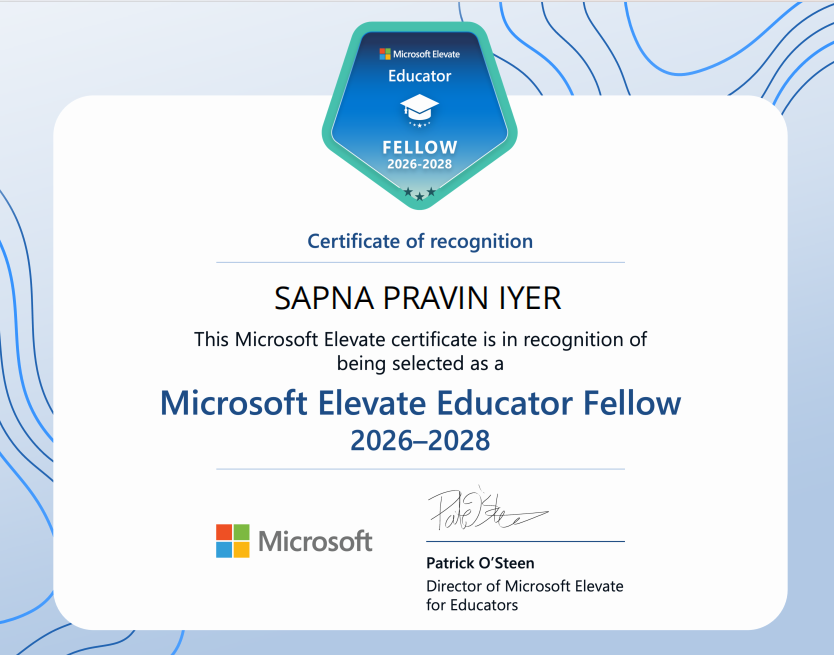 sapna_iyer_80's tweet photo. A little late, but too important not to share!
#MicrosoftElevate #ElevateForEducators #MicrosoftEducator #MicrosoftEducation #MicrosoftLearn #MIEExpert #MicrosoftInnovativeEducator #Education #EdTech #AIinEducation #ArtificialIntelligence #AILiteracy #FutureReadySkills https://t.co/ww1MwM2hL2