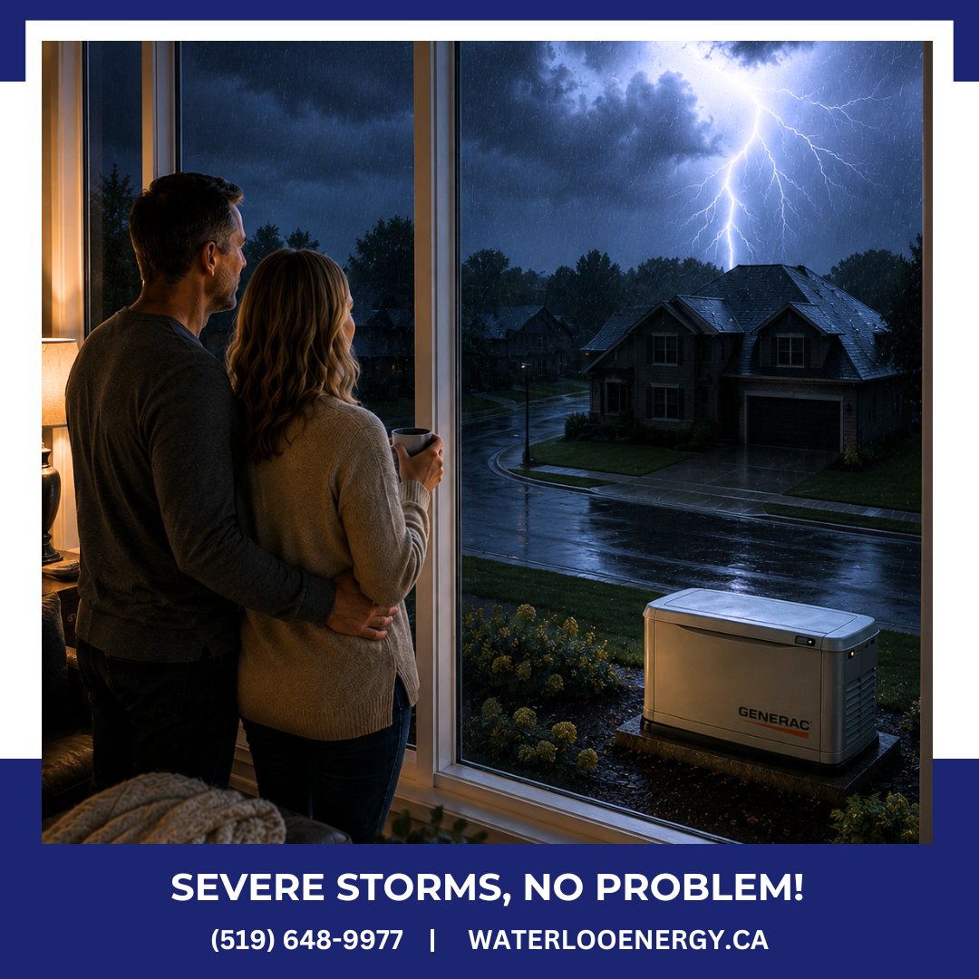 WaterlooEnergy's tweet photo. Could your home function if the power was out for days? A Generac standby generator automatically restores power when the grid goes down, helping keep your home safe and comfortable. Learn more: https://t.co/Qr8fbLrYtx 
#Generac #WaterlooEnergy https://t.co/nffProUz2O