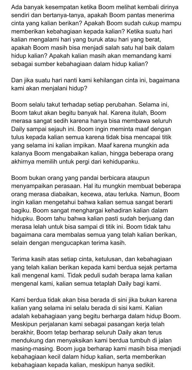 ciraktui's tweet photo. Menurut kalian gue harus apa sama long text ini?  Gue pengen banget teriak, gue pengen nangis, tapi gue udah capek banget😭😭

Tapi ketikannya Lyly beneran merobek hati gue sial😭😭 https://t.co/ni9xVljbFs