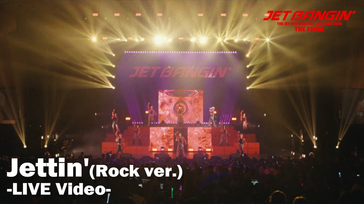tjbb_'s tweet photo. THE JET BOY BANGERZ LIVE TOUR 2026
〜JET BANGIN’〜THE FINAL at PACIFICO YOKOHAMA
『Jettin' (Rock ver.)』

📍https://t.co/ubukiv8FsB

┈┈┈
💿NEW EP「BUDDING」ご購入はこちら
https://t.co/sHx9spklFs
┈┈┈

#TJBB #THEJETBOYBANGERZ https://t.co/4q11N6xG4J