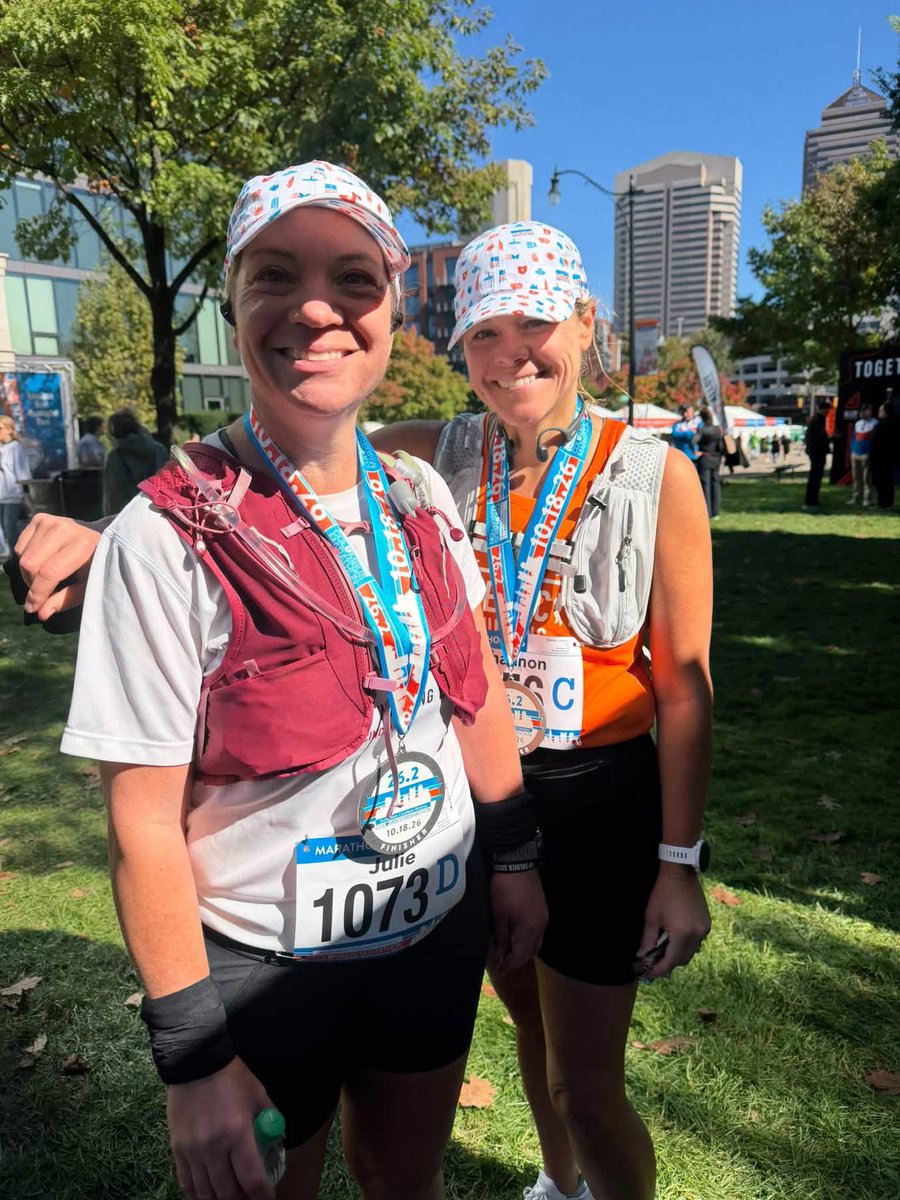 milesformike's tweet photo. Celebrating high school friend Julie Crane today on her first marathon finish!
Some super awesome Miles for Mike at the @CbusMarathon!
Congratulations and enjoy Medal Monday today!
#milesformike #cbusmarathon #ColumbusMarathon #runOhio https://t.co/7LwDtZThRy