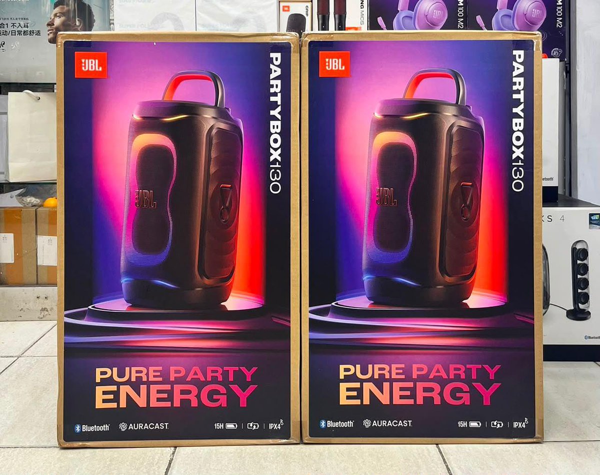 applemistarke's tweet photo. Sold these Jbl PartyBox 130 and the look on my client’s face was really satisfying. 

💰 Ksh  63,000/-

☎️0748080822 https://t.co/v5ETNFPhCi