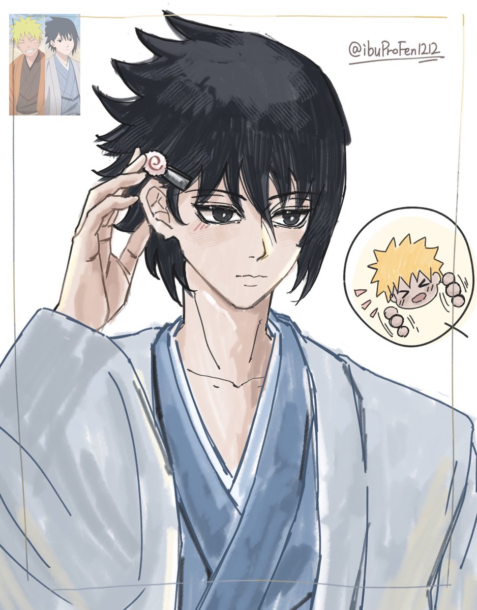 ibuProFen1212's tweet photo. 新图好啊，🥺
#narusasu #ナルサス https://t.co/WV55mVaLPS