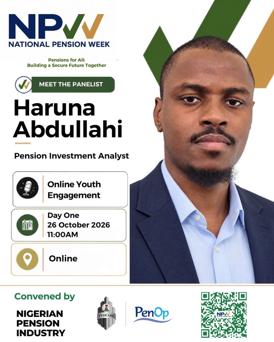 CitizensPFA's tweet photo. Get ready for the National Pension Week (NPW) 2026, happening from 26-30 October. Visit https://t.co/WsuucynKqm to sign up.
#NPW2026 #PensionsForAll #PenCom #MeetTheSpeakers https://t.co/qrskVbDPHH