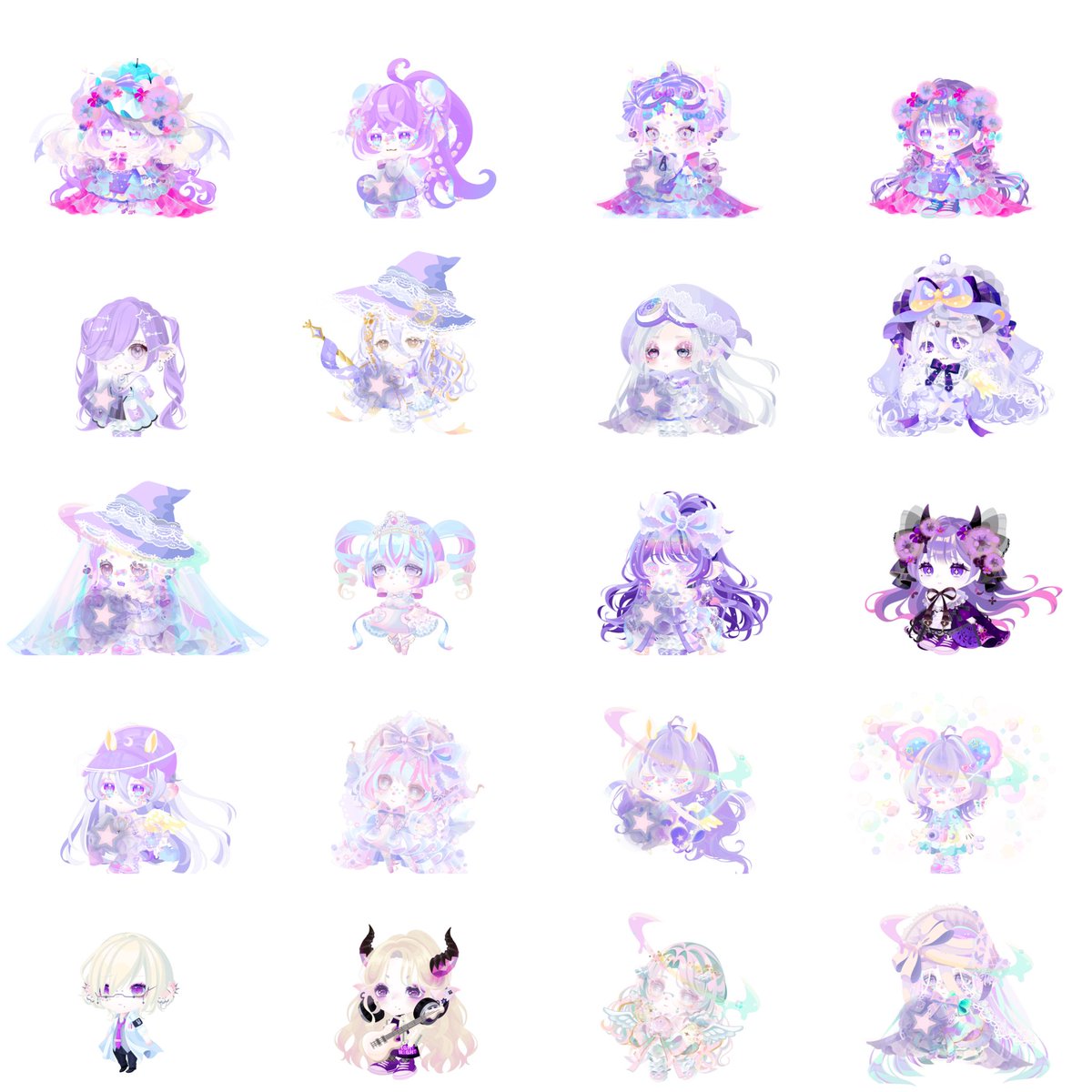 _neon_tetora_'s tweet photo. お気に入りコーデ達で固ツイ更新
紫をとても愛してます💜
ピンク×水色の組み合わせもだいすき🩷🩵
気が向いた時に投稿してます！
話しかけられると嬉しくなっちゃうのでぜひいっぱい話しかけてください😽
各反応+.RT.♡巡回します
 #ポケコロ民と繋がりたい  #ポケコロ
よければ拡散お願いします🙏🏻🙏🏻 https://t.co/F4z0UwUwXY