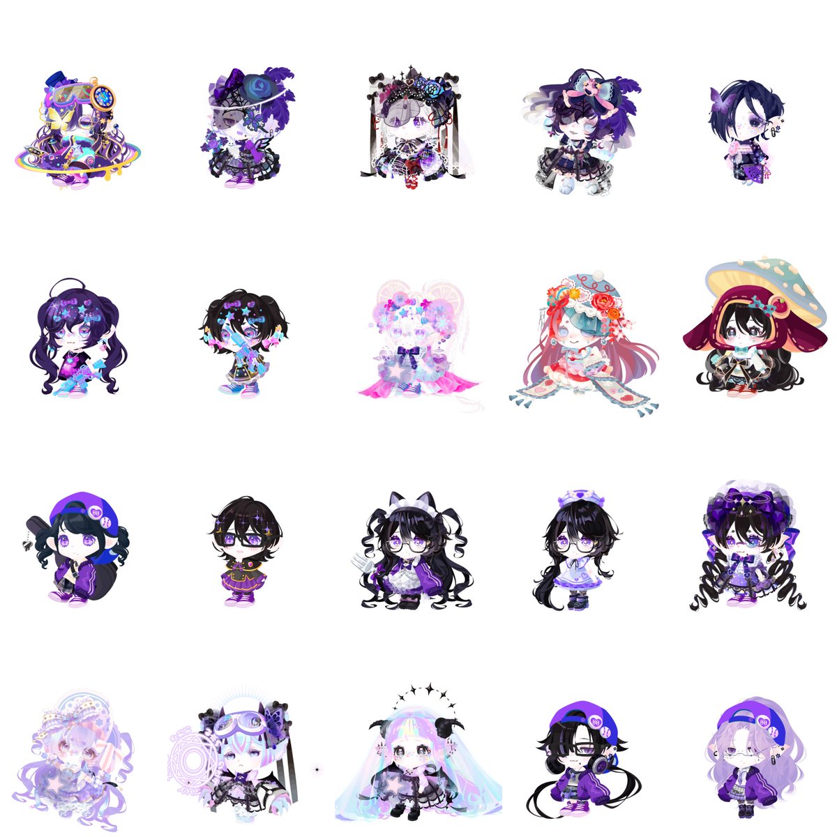 _neon_tetora_'s tweet photo. お気に入りコーデ達で固ツイ更新
紫をとても愛してます💜
ピンク×水色の組み合わせもだいすき🩷🩵
気が向いた時に投稿してます！
話しかけられると嬉しくなっちゃうのでぜひいっぱい話しかけてください😽
各反応+.RT.♡巡回します
 #ポケコロ民と繋がりたい  #ポケコロ
よければ拡散お願いします🙏🏻🙏🏻 https://t.co/F4z0UwUwXY