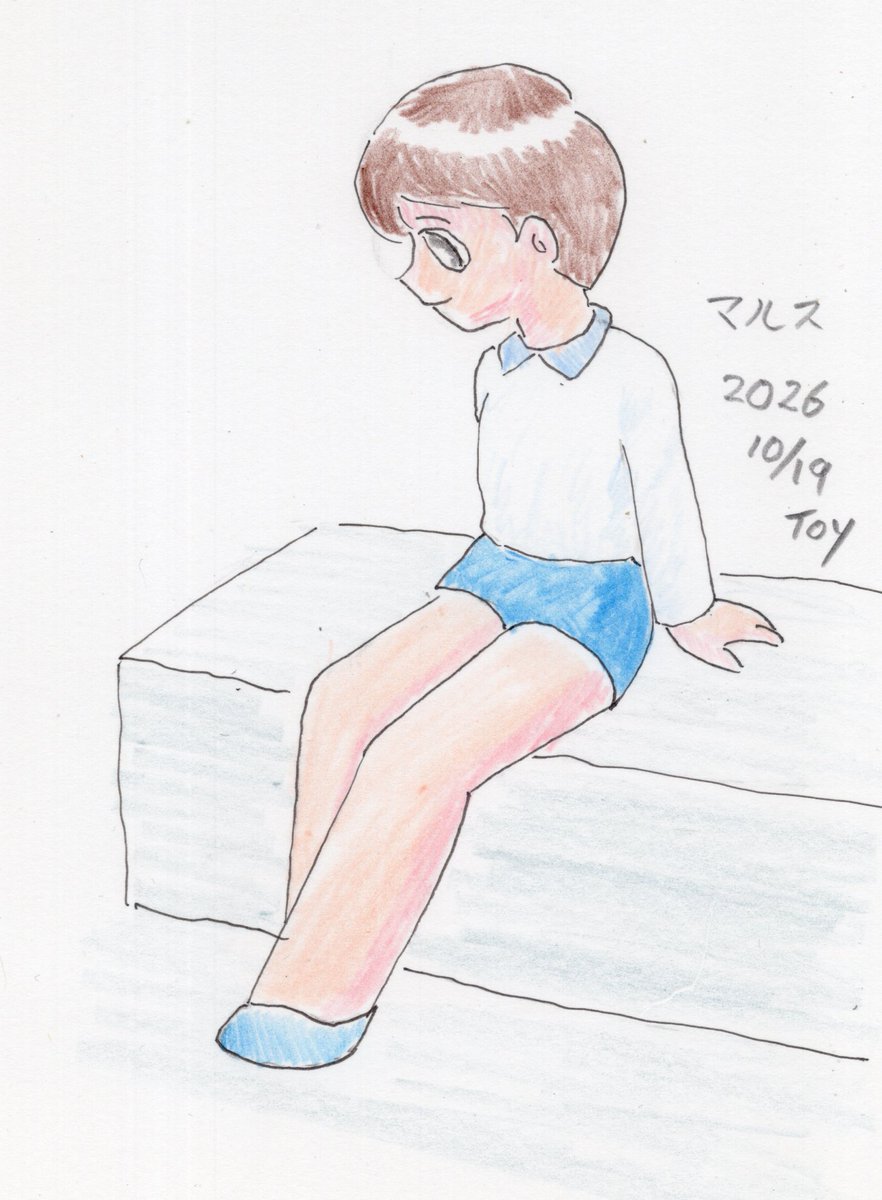 toy052's tweet photo. 今日描いたマルスと昔描いたマルス｜toy @toy052 https://t.co/DCMfAzZvHD https://t.co/uieo98OJw9
