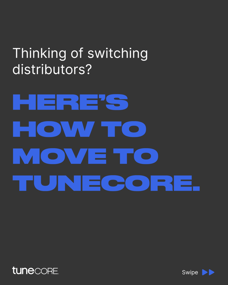 TuneCore's tweet photo. Ready for a different standard? Make the switch to us in just five steps.

https://t.co/xnApQxKylB https://t.co/mWAowlimjU