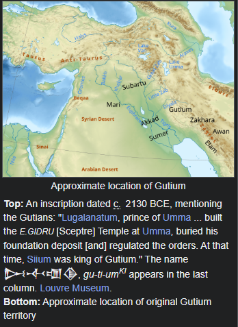 shoresh03's tweet photo. Gutians, also Hurrians and quite an old group predating Urkesh as well by houndreds of years https://t.co/DOKh6zitVY