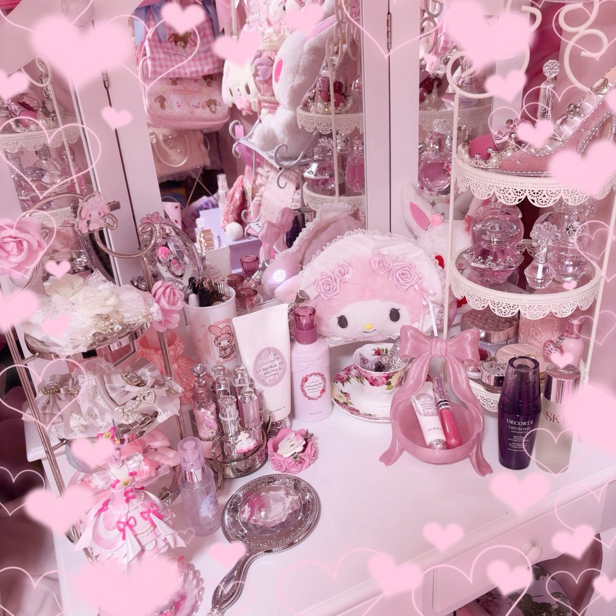 O214XZZZ's tweet photo. ドレッサーがいちばんお気に入り(*ΦωΦ)♡ https://t.co/gq8k6prScl