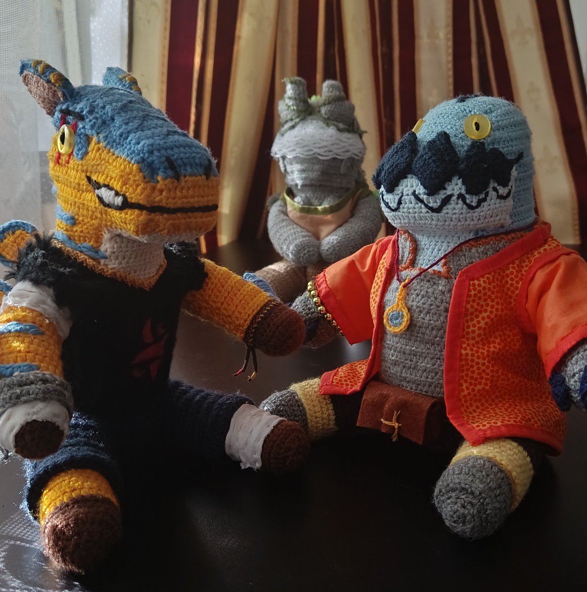 JasminFunk14's tweet photo. Plush Koku 
@Hopkeeper #MonsterVillageVN https://t.co/hZm3ifWidI