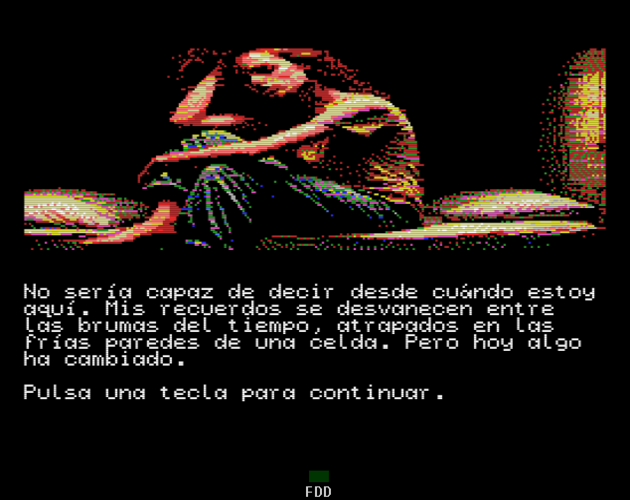 DaReInt's tweet photo. Lo prometido es deuda. 

Ya está disponible la versión de #MSX de mi aventura de ficción interactiva #Erinia, en color como las de 16 bits. Personalmente me gusta cómo quedan los gráficos en esta plataforma.

Disfrutadla, enlace en el siguiente post.

Programada con #DaadReady https://t.co/IZxahEI8F4