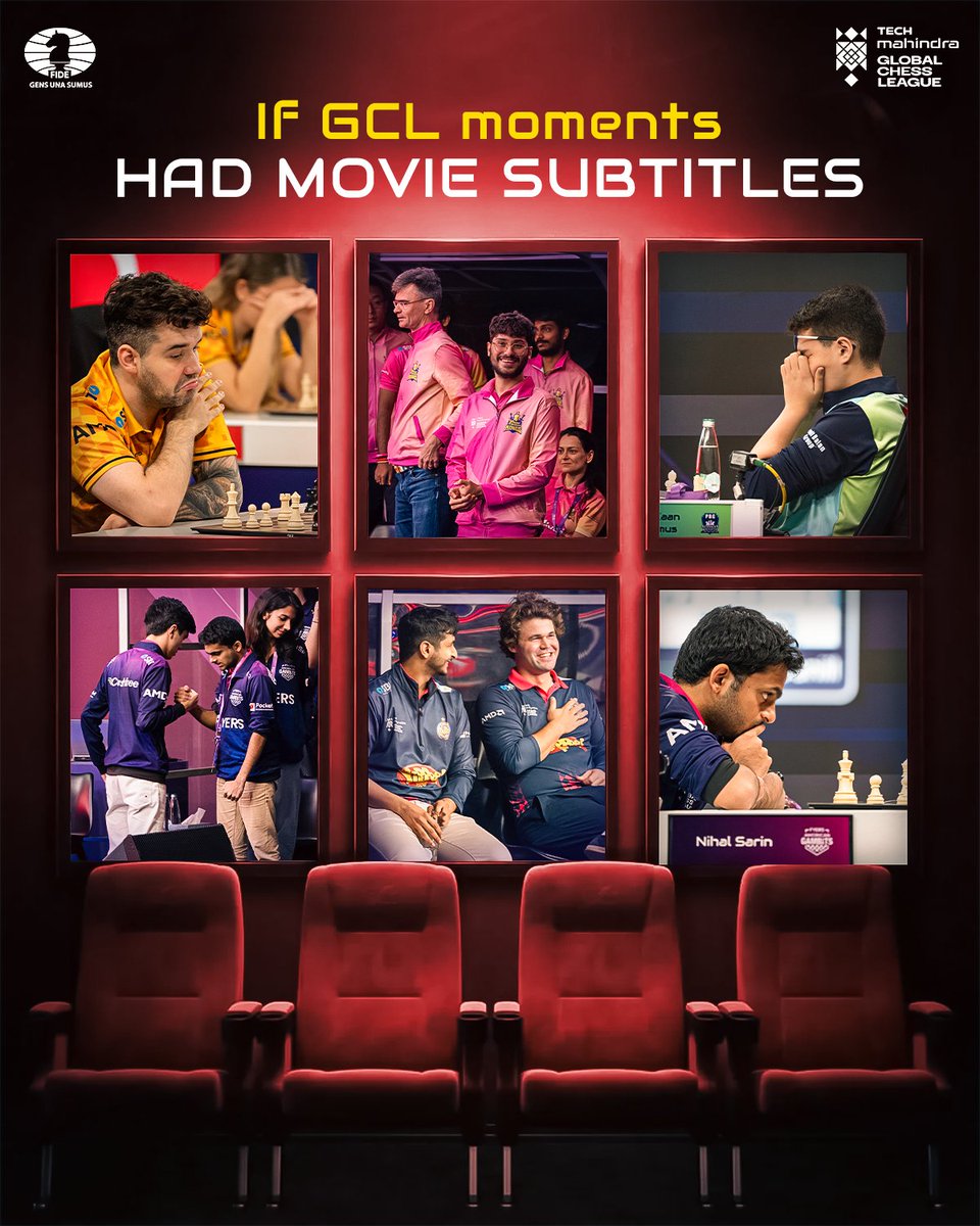 GCLlive's tweet photo. Swipe through to see what the GCL cinema looks like ➡️

#TechMGCL #GlobalChessLeague #BeyondTheMove https://t.co/mxNswTnlnD