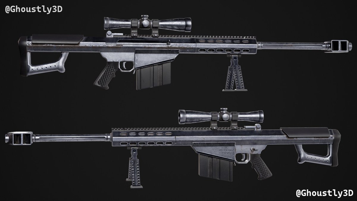 Ghoustly3D's tweet photo. Barrett M82
Nothing more to say
#Roblox #RobloxDev #Blender https://t.co/MTxw57I11C