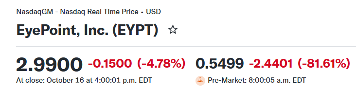 BioStocks's tweet photo. $EYPT https://t.co/yU7CeiclGW
