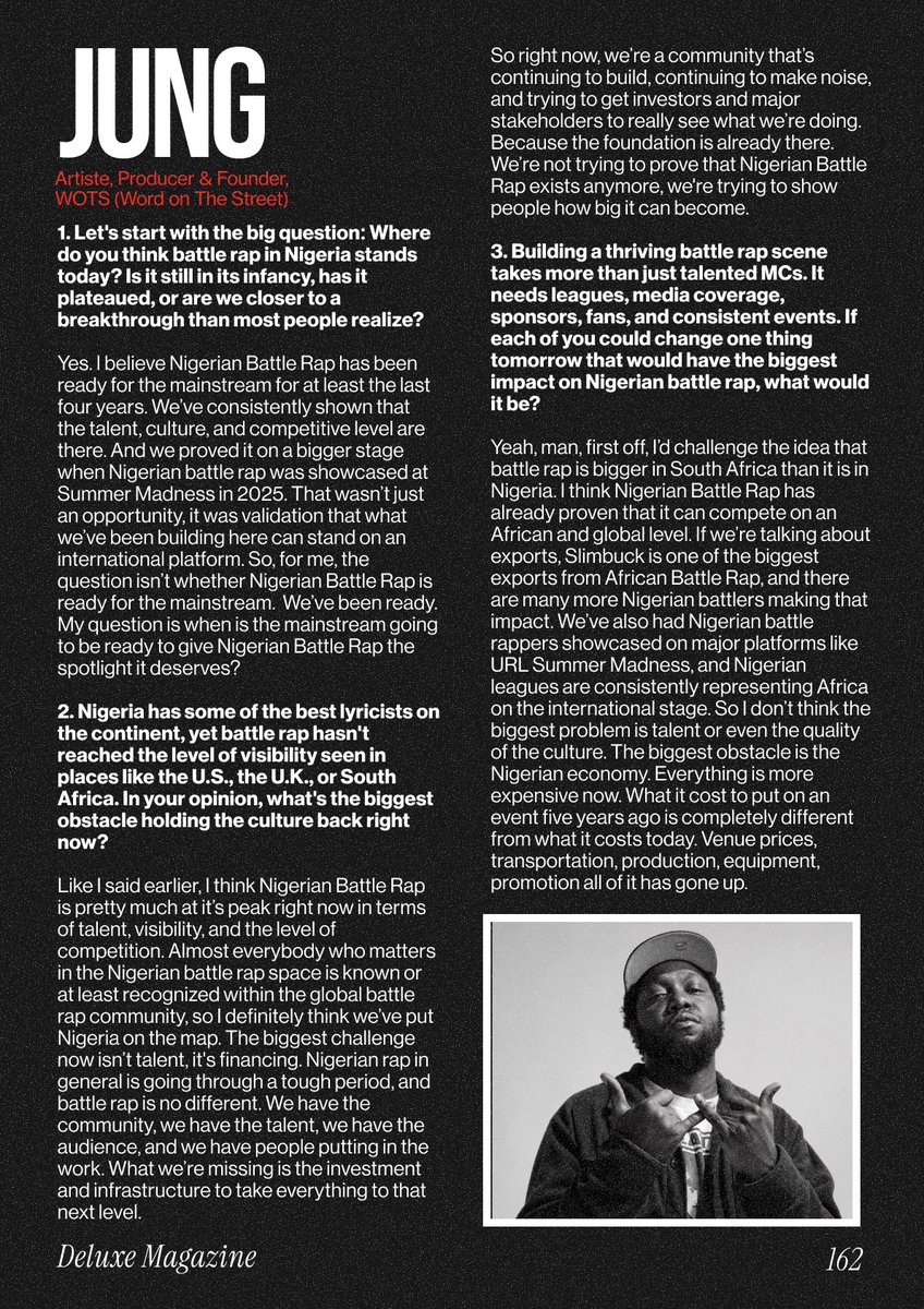 musiallday's tweet photo. DAMON GRASS Exclusive!!!
NIGERIAN BATTLE RAP 👇🏽

Listen to Greatly Exaggerated, on all DSP 
Read the Magazine, Tap in 
https://t.co/NsiqB0i4aZ https://t.co/66AfKA55yY