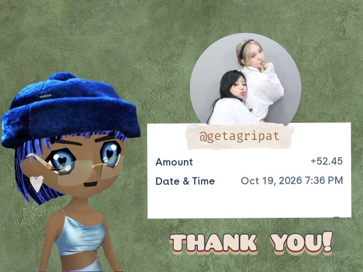 paldolillie's tweet photo. thank you very much @getagripat sa 100 php bonus buy giveaway. in fairness sakin, consistent yung pagiging malas ko sa mga bonus buy sskskskskks. binigyan na nga yan siya ng second chance wala pa din 😆 at least may natira pa kahit papano. sobrang appreciated! 🥹🤍 https://t.co/pCKGvYKLMm