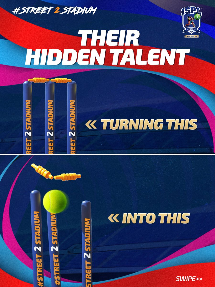ispl_t10's tweet photo. Na reham, na warningโฆ bas stumps kept flying ๐ฅ
Meet the bowlers who made sure to give the batters a tough time in ISPL Season 3 ๐คฉ
#ISPLT10 #Street2Stadium #NewT10Era #Season4
#DikhaApnaGame https://t.co/uN60qDNqDx