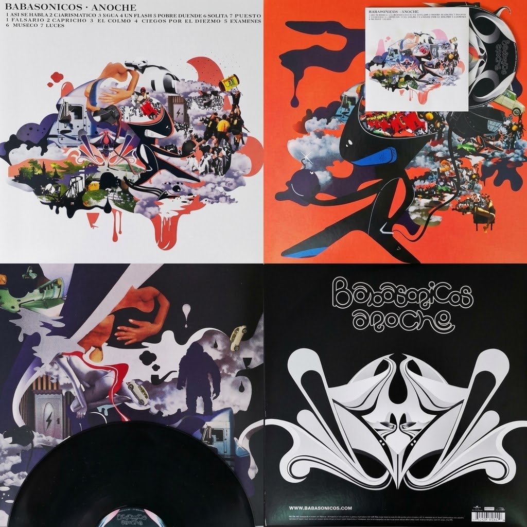 BobSpacewalk's tweet photo. 𝘼𝙉𝙊𝘾𝙃𝙀, es el octavo álbum de la banda Argentina 🇦🇷 de Rock-pop 𝘽𝘼𝘽𝘼𝙎𝙊𝙉𝙄𝘾𝙊𝙎, se publicó #undiacomohoy 19 de octubre pero del año 2005.

#Anoche 
#babasonicos https://t.co/EDrwOkrC37