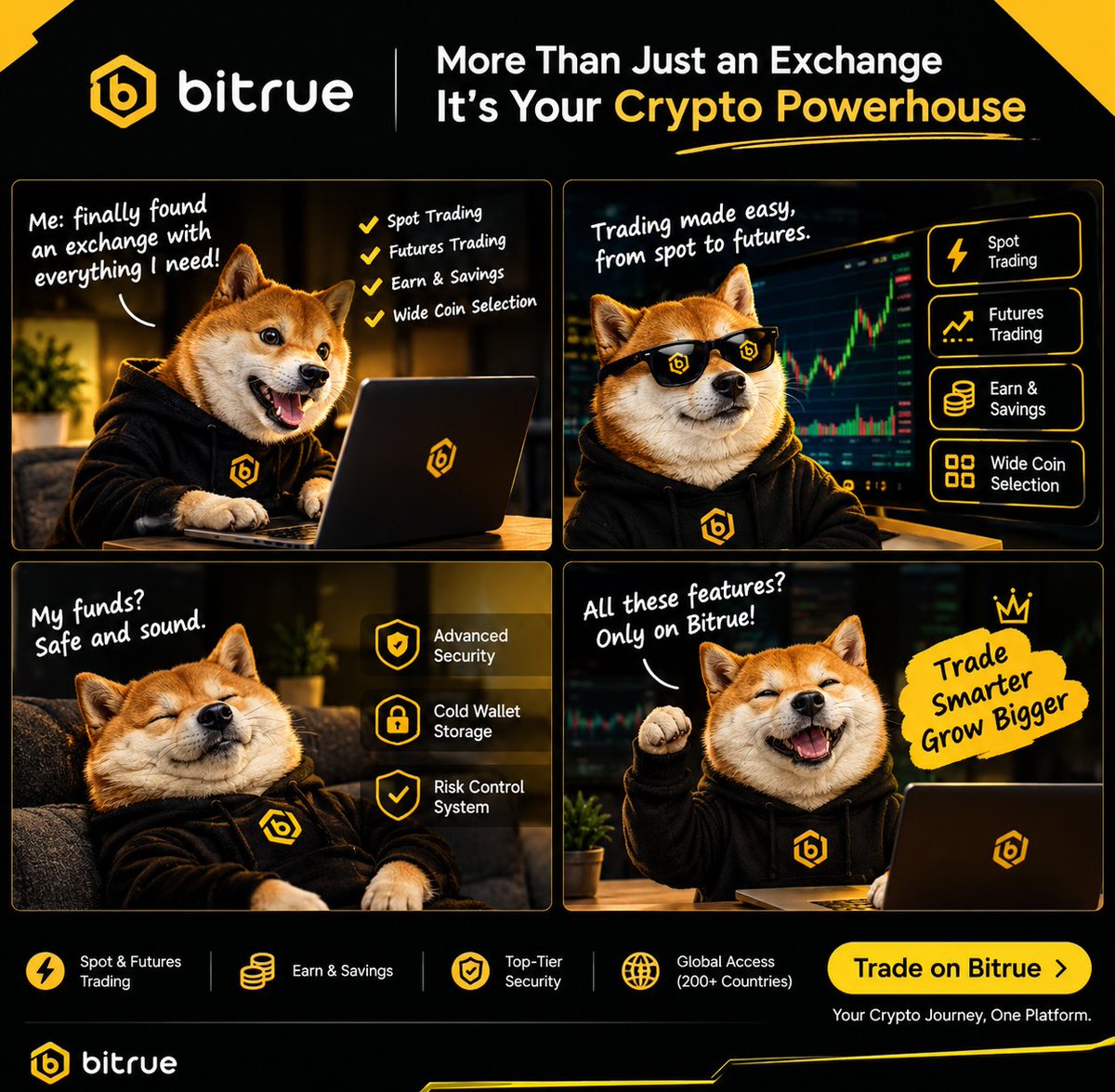 gvizor's tweet photo. ⛓️@BitrueOfficial brings multiple crypto tools together in one platform.

From spot trading and crypto market access to Bitrue Alpha, copy trading, staking, and Power Piggy, users can explore different features based on their goals.

Whether you're exploring digital assets or learning how crypto exchanges work, @BitrueOfficial offers a range of tools to discover.

Explore: https://t.co/4ZIfegpnEb