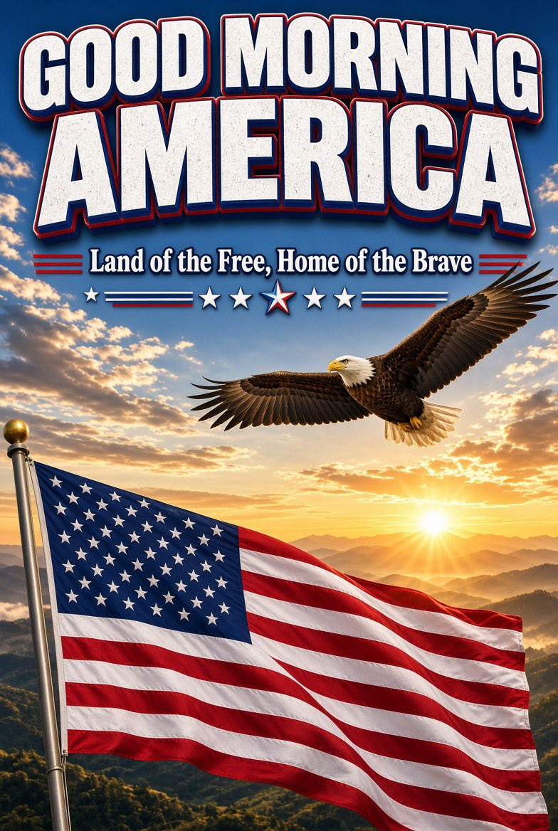 FreedomHasWon's tweet photo. What a great country to wake up to! https://t.co/p9jyT9NDZx
