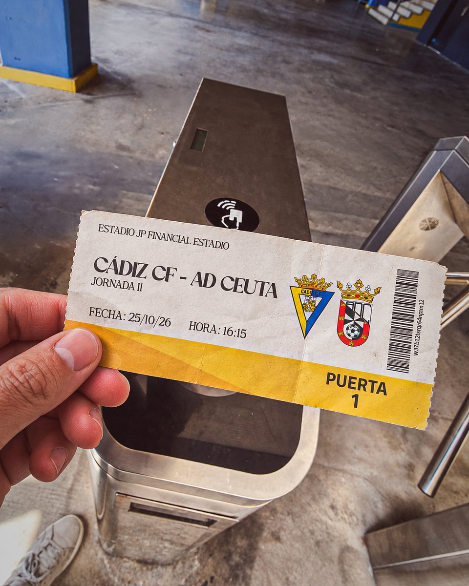 Cadiz_CF's tweet photo. 💛💙 ¡ATENCIÓN SORTEO!

¿Quieres venir gratis al #CádizADCeutaFC junto a un acompañante?

¡Sorteamos dos entradas! 🎫 

➡️ Participa en el sorteo:
* Sigue nuestra cuenta
* Da Me gusta y RT a esta publicación.
* Menciona a la persona con la que vendrías al partido

¡Mucha suerte! 🍀