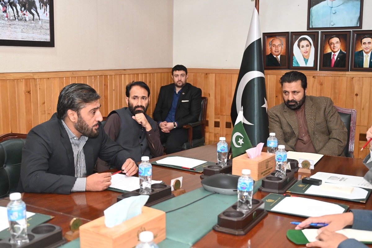 ncswpk's tweet photo. Ms. Ruqaiya Abbas, Member of the National Commission on the Status of Women (NCSW), represented NCSW in a productive meeting with the Honourable Chief Minister of Gilgit-Baltistan to advance women’s rights, protection, healthcare, mobility, and economic empowerment. https://t.co/CyUR0yNtdM
