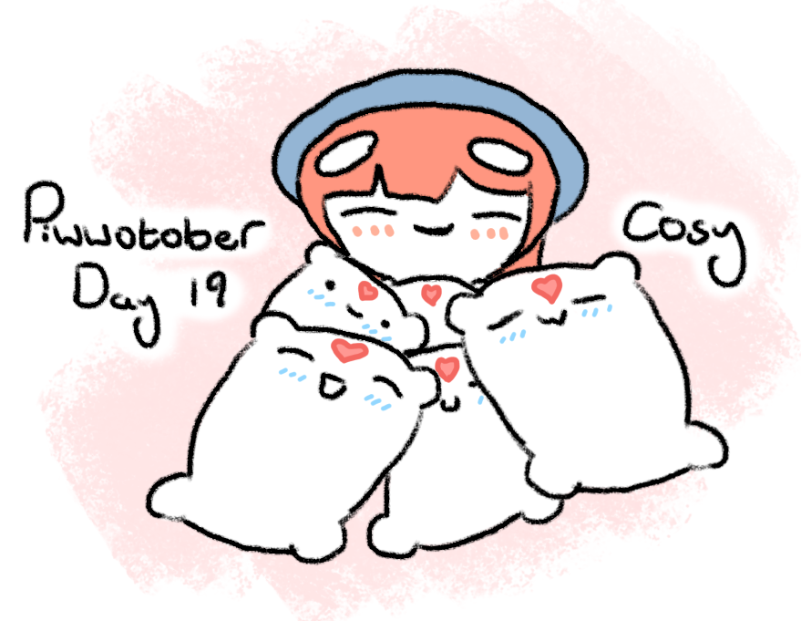 SaikouSapling's tweet photo. #Piwwotober Day 19: Cosy!
Piwwo pile-on! https://t.co/NSE8V172BJ